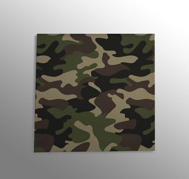 Camouflage Cushion Portrait trendy home