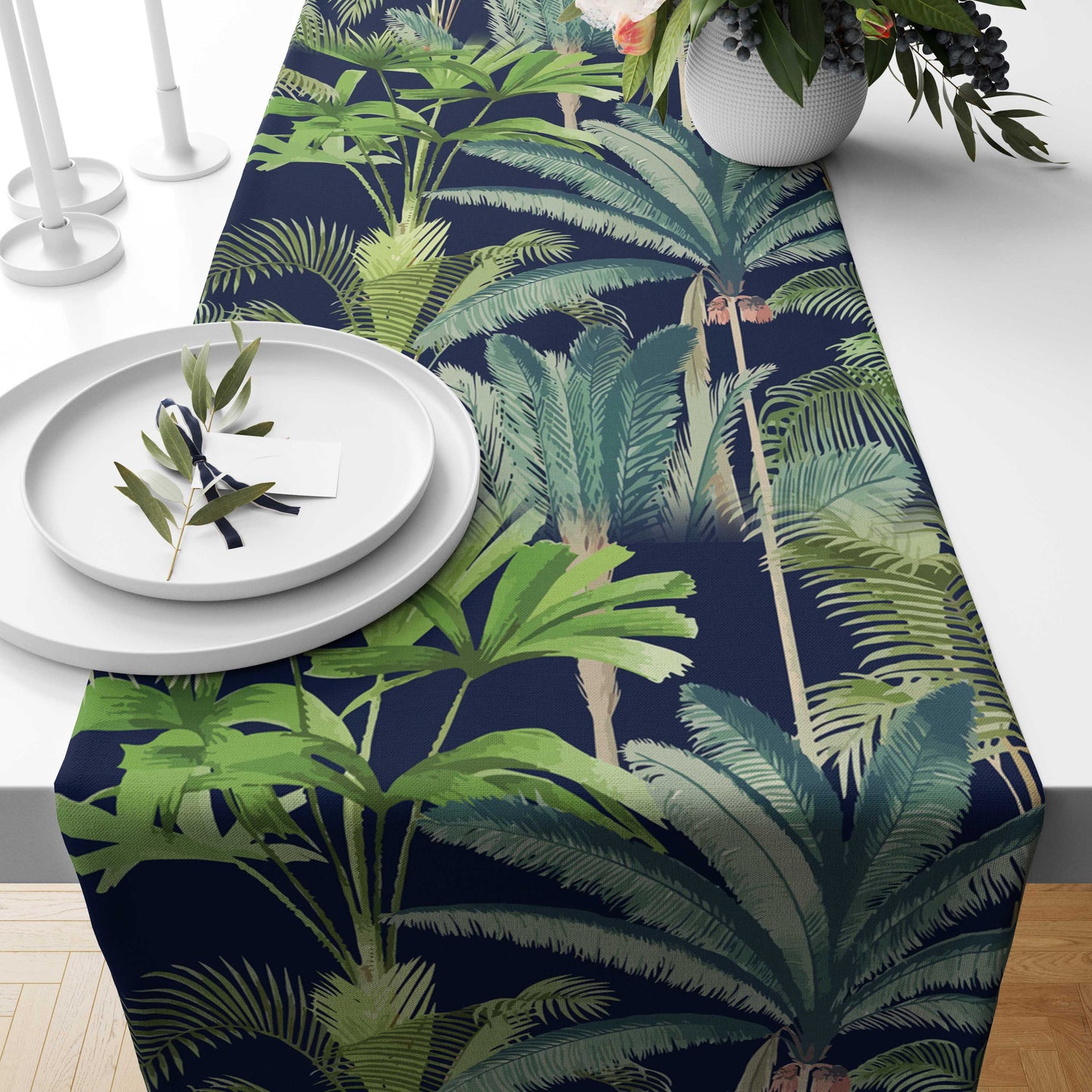 Night Pine Road Table Runner Trendy Home