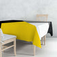 Victoria's Yellow Tablecloth Trendy Home