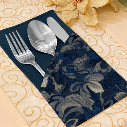 Printed - Midnight Weave Cutlery Pouch Trendy Home