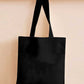 Leather - Black Tote Bag