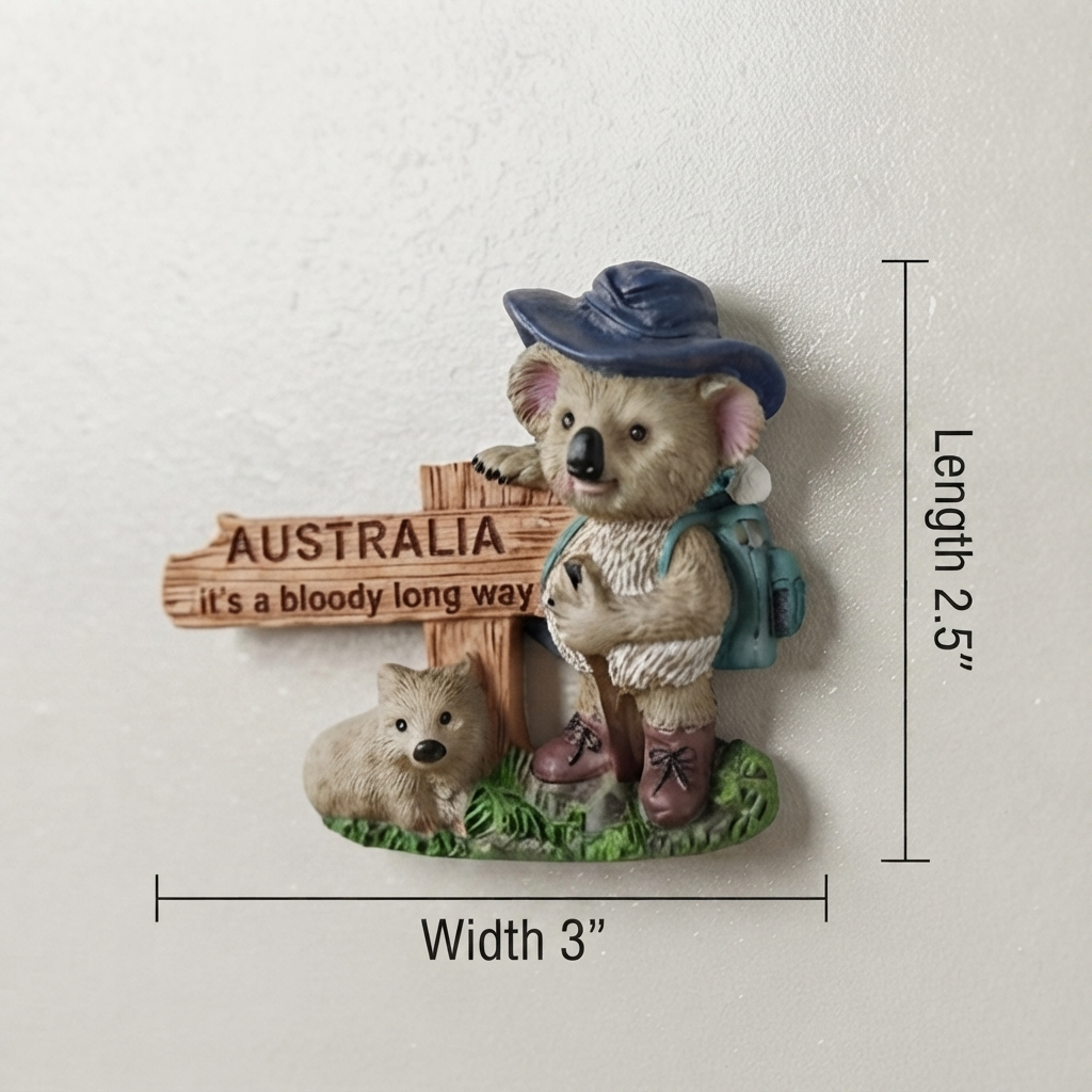 Resin - Australia Fridge Magnet