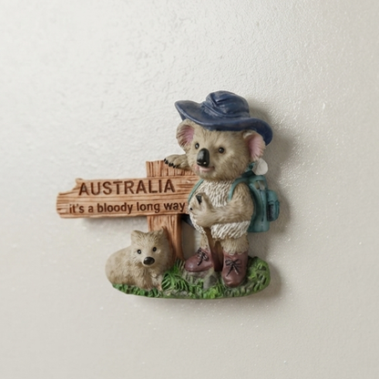 Resin - Australia Fridge Magnet