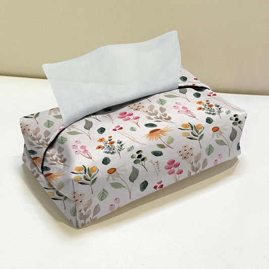 Flower Tissue Box