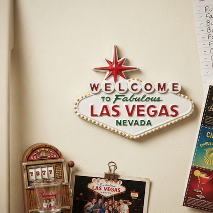 Resin - Las Vegas Fridge Magnet