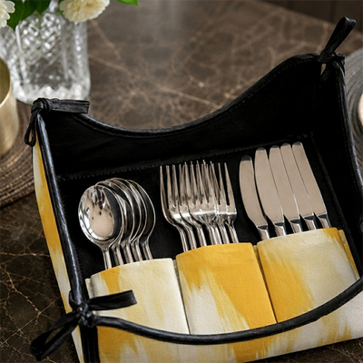 Printed - Solar Brushstroke Cutlery Tray Trendy Home