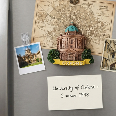 Historic Oxford University Fridge Magnet trendy home