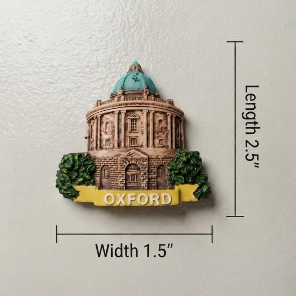 Resin - Oxford Fridge Magnet