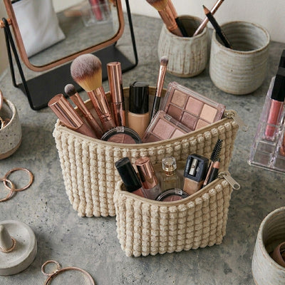 Corduroy Fur - Condense Cosmetic Pouch Trendy Home