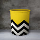 Lisbon Yellow Dustbin Trendy Home