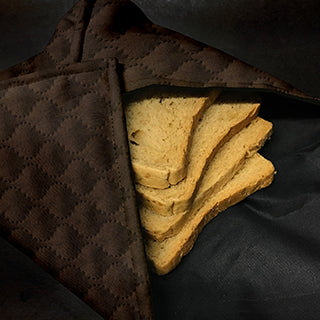 Quilted Velvet - Coffee Roti Kapra Trendy Home