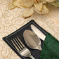 Malai Velvet - Emerald Cutlery Pouch Trendy Home