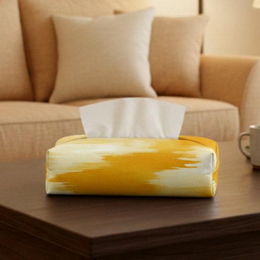 Printed - Solar Brushstroke Tissue Box Trendy Home