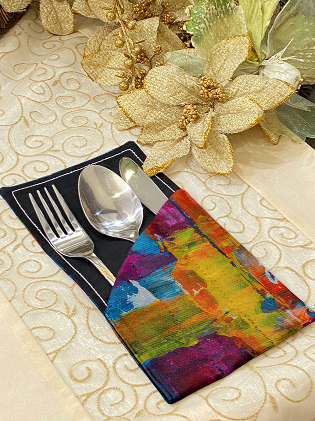 Printed - Picasso Cutlery Pouch Trendy Home