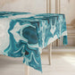 Printed - Blue Dumortierite Tablecloth Trendy Home