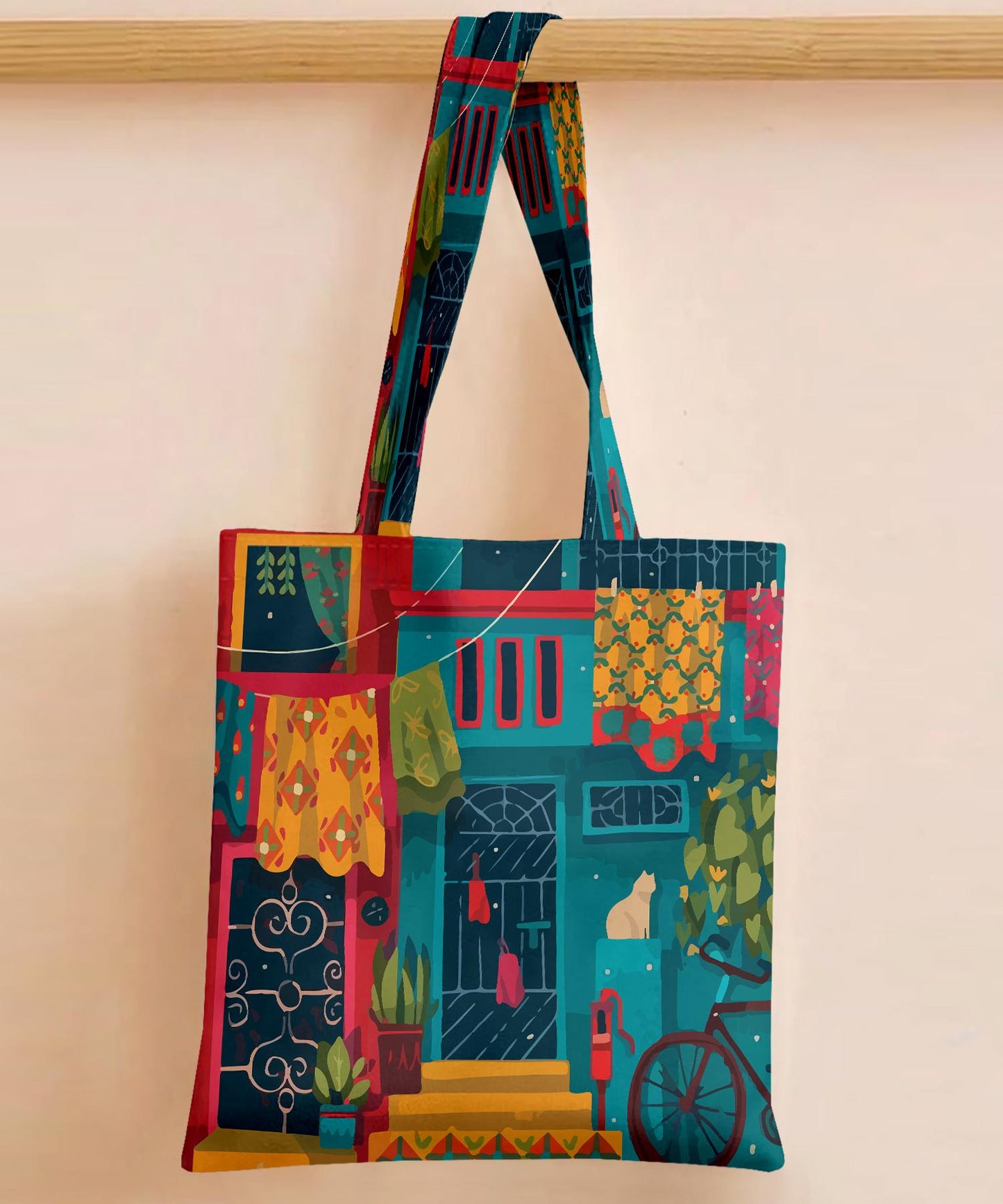 Printed - Purana Lahore Tote Bag