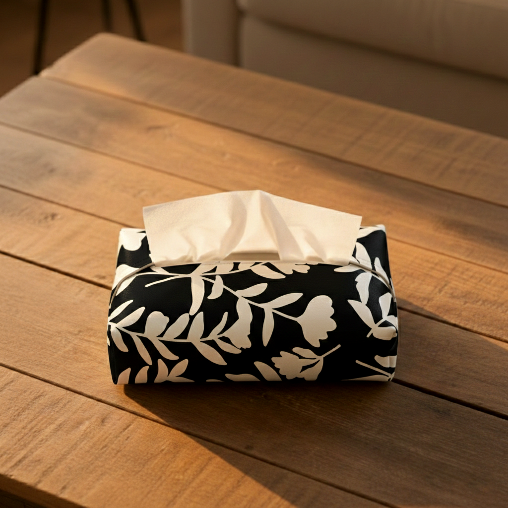 Printed - Luna Meadows Tissue Box Trendy Home