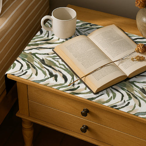 Printed - Sage Serengeti Bed Side Table Accent Trendy Home