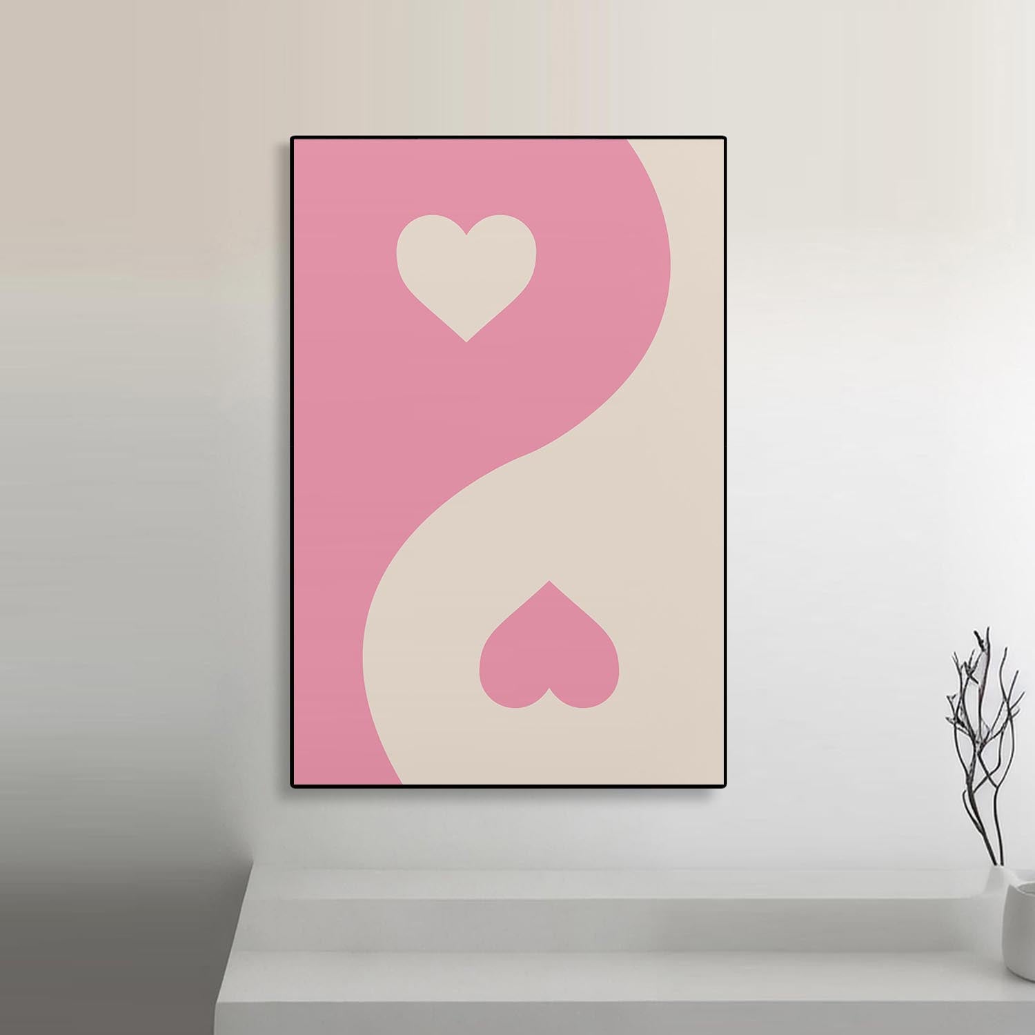 Love Harmony Art Portrait trendy home