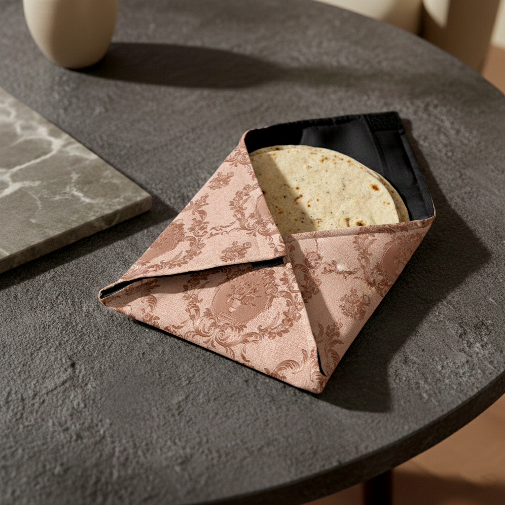 Embossed Leather - Blush Umber Roti Kapra Trendy Home