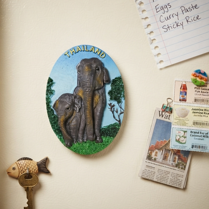 Resin - Thailand Fridge Magnet