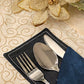 Malai Velvet - Midnight Cutlery Pouch Trendy Home