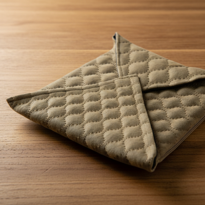 Quilted Velvet - Fawn Roti Kapra Trendy Home