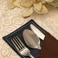 Leather - Burnt Cinnamon Cutlery Pouch Trendy Home