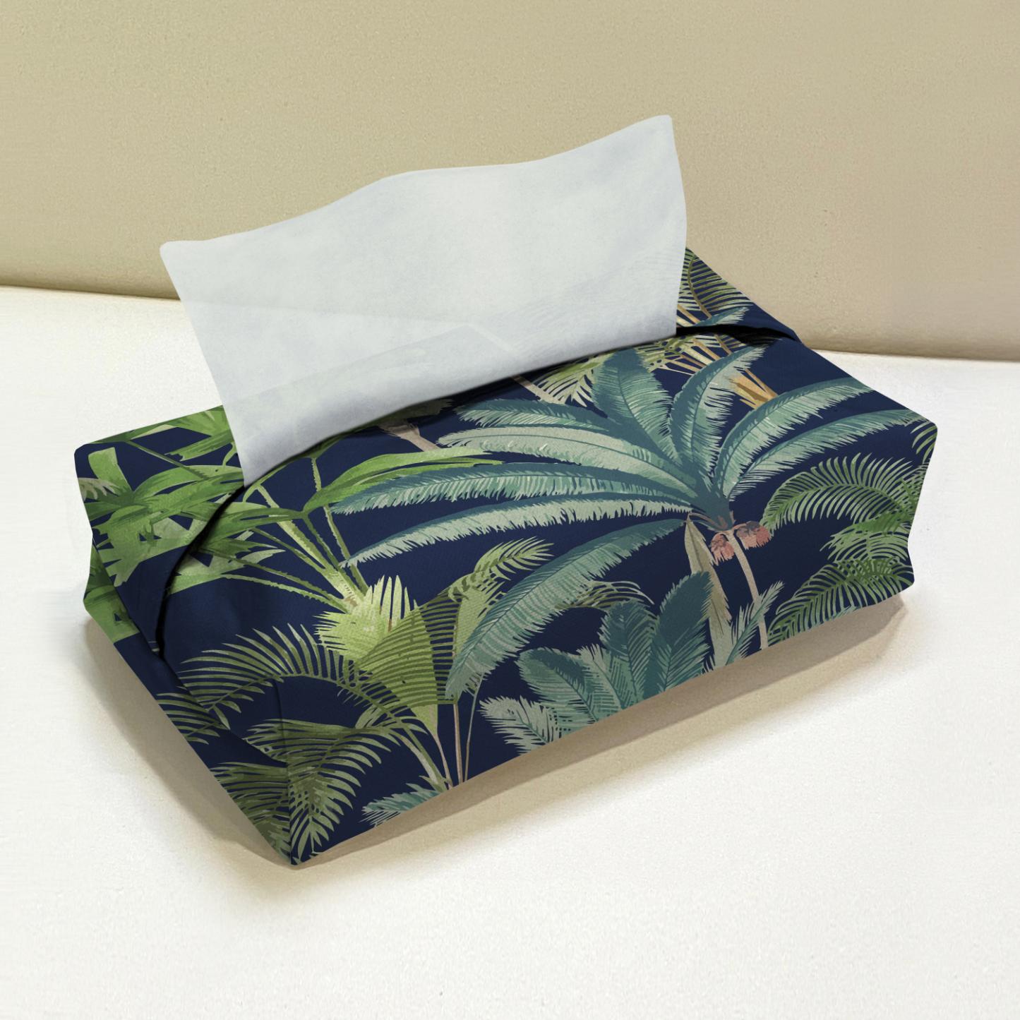 Night Pine Road Tissue Box Trendy Home