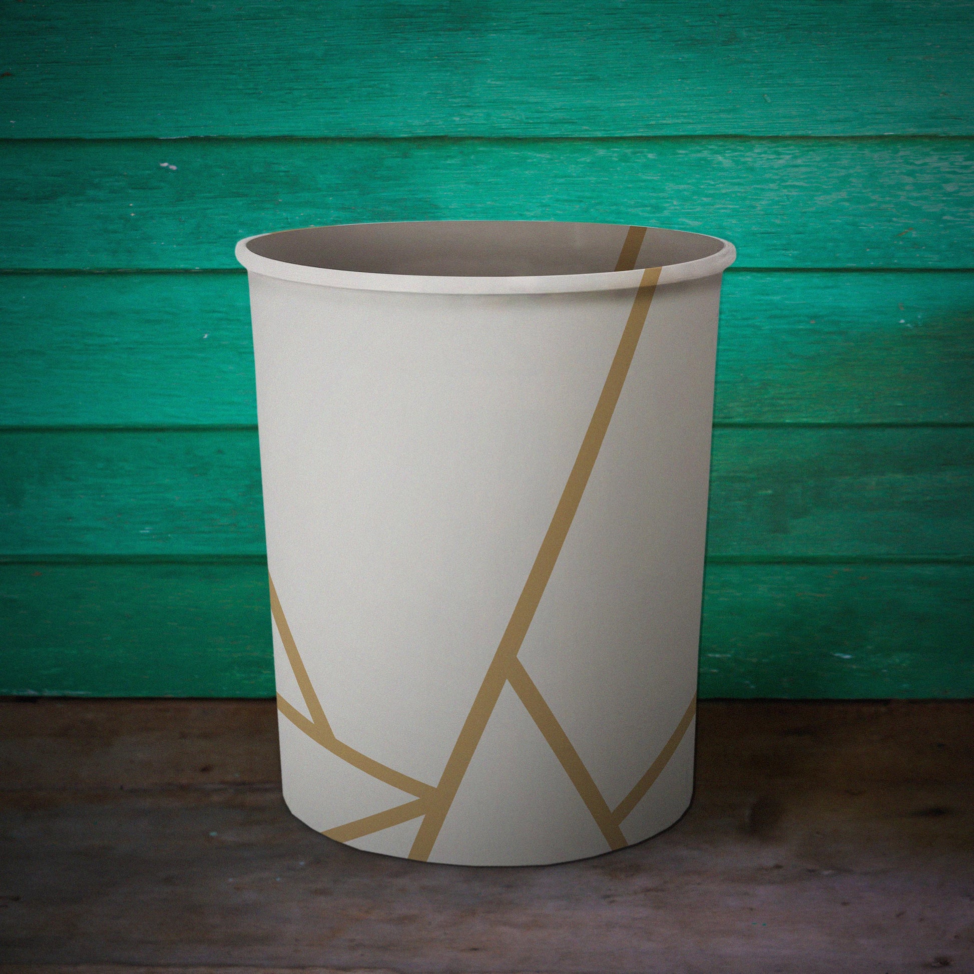 Franklin White Dustbin Trendy Home