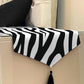 Printed - Zebra Bed Side Table Accent Trendy Home