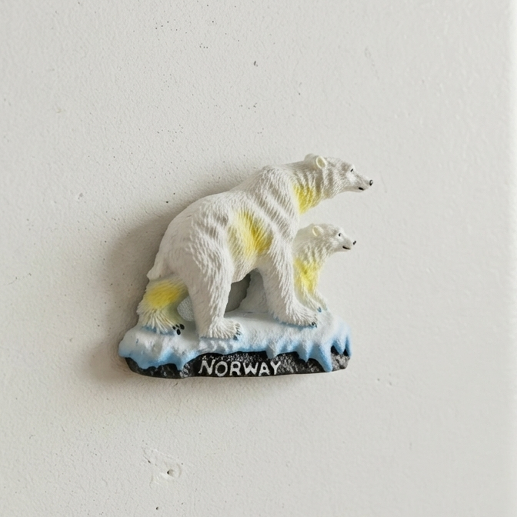 Resin - Norway Fridge Magnet