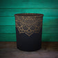 Rujhan Elegans Black Dustbin Trendy Home