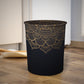 Rujhan Elegans Black Dustbin Trendy Home