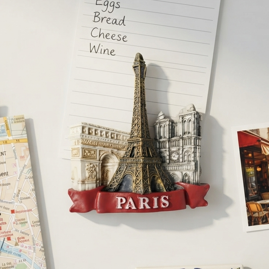 Resin - Paris Fridge Magnet