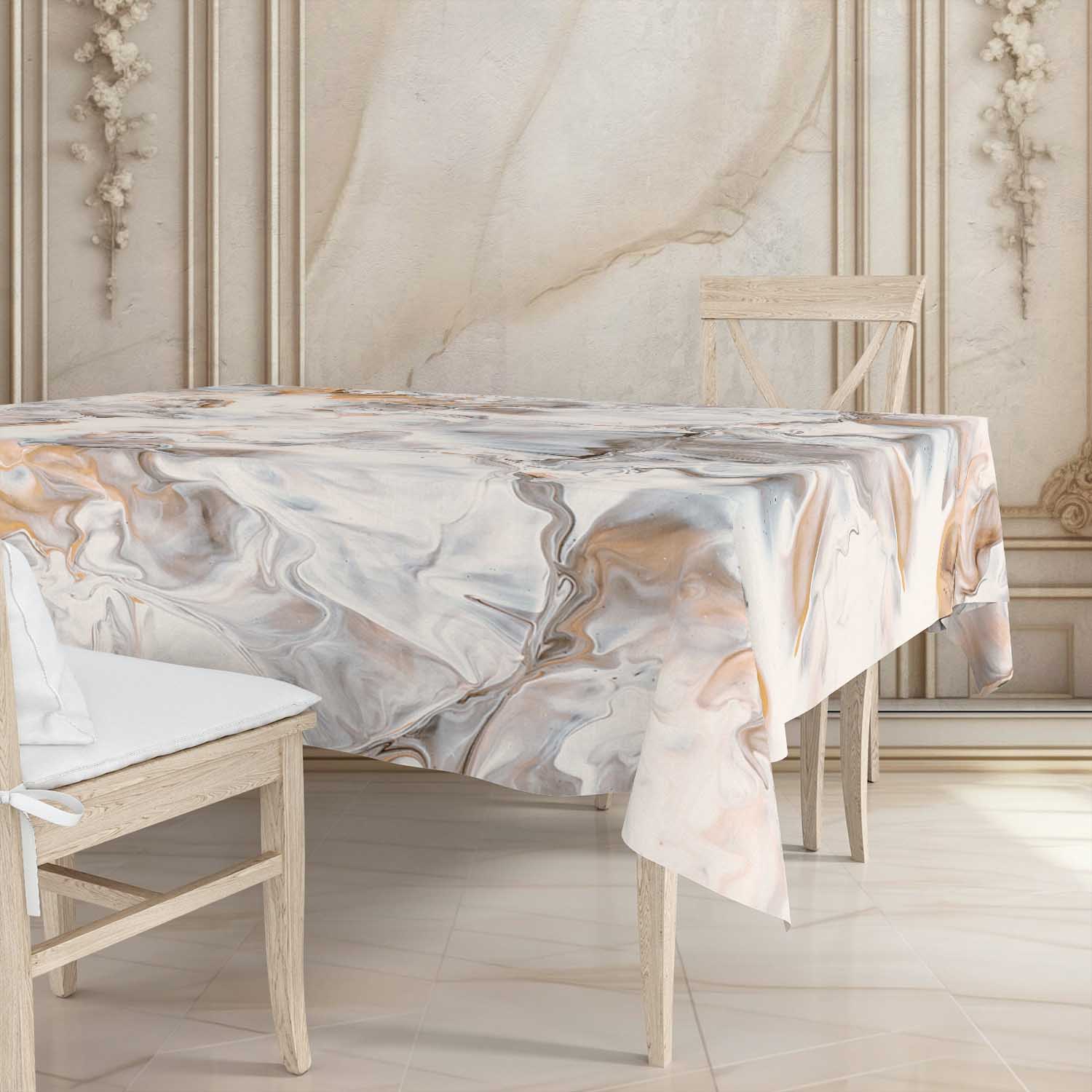 Printed - Quartz Tablecloth Trendy Home