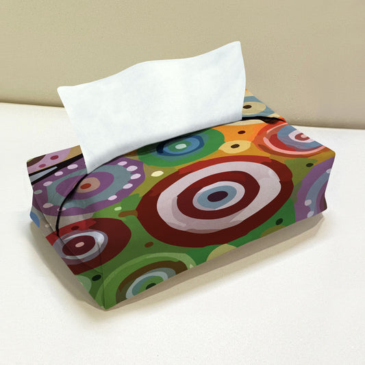 Rainbow Tissue Box Trendy Home