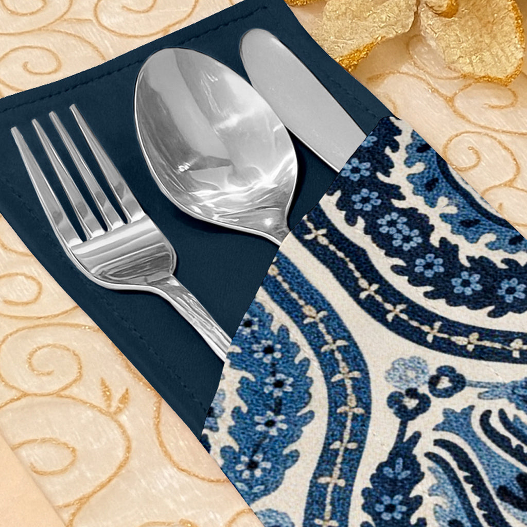 Printed - Moroccan Motif Cutlery Pouch Trendy Home