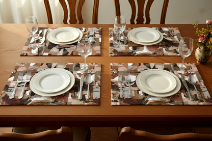 Printed - Artisan Mosaic Table Mat Trendy Home