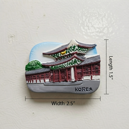 Resin - Korea Fridge Magnet