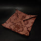 Embossed Leather - Burnt Umber Roti Kapra Trendy Home