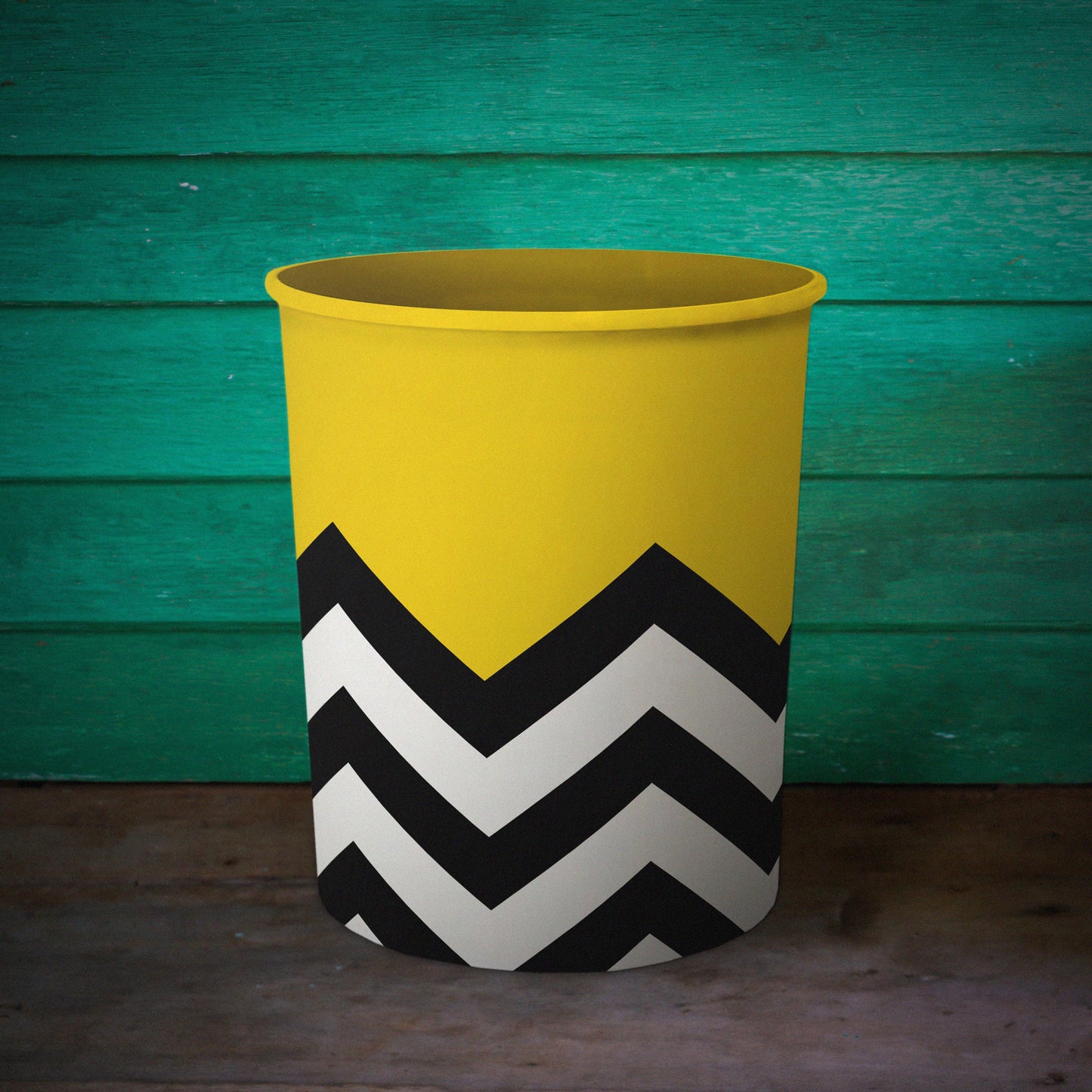 Lisbon Yellow Dustbin Trendy Home