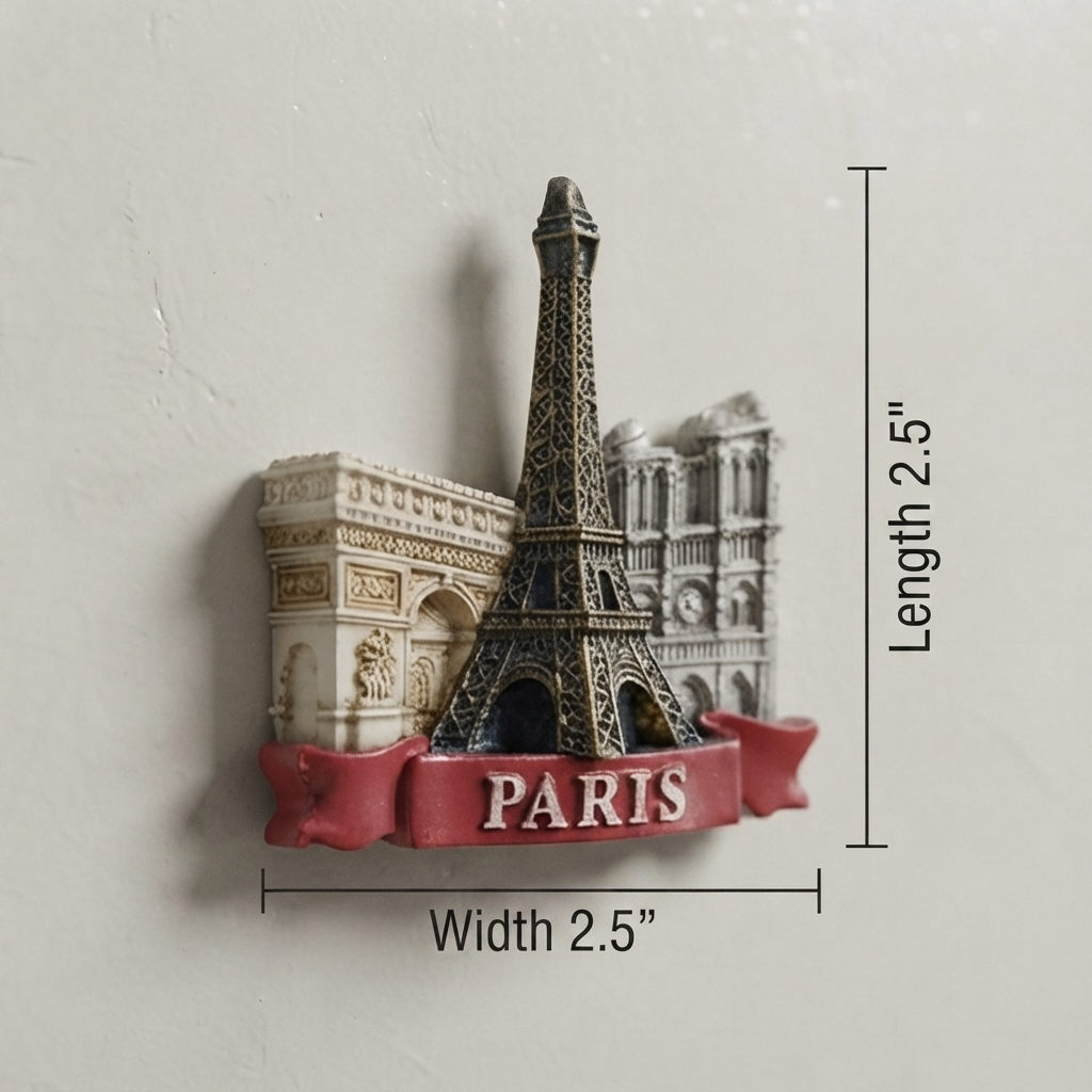 Paris Eiffel Tower Fridge Magnet trendy home