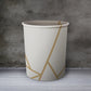 Franklin White Dustbin Trendy Home