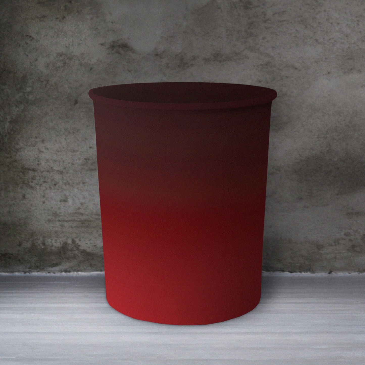 Bleeding Red Dustbin Trendy Home