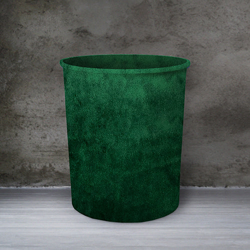 Malai Velvet - Emerald Dustbin Trendy Home