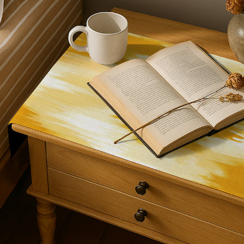 Printed - Solar Brushstroke Bed Side Table Accent Trendy Home