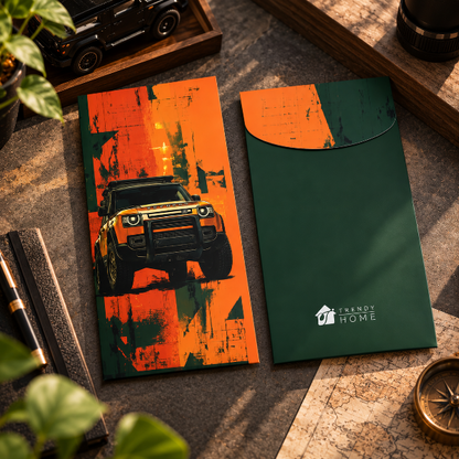 Rust & Rugged Envelope Trendy Home