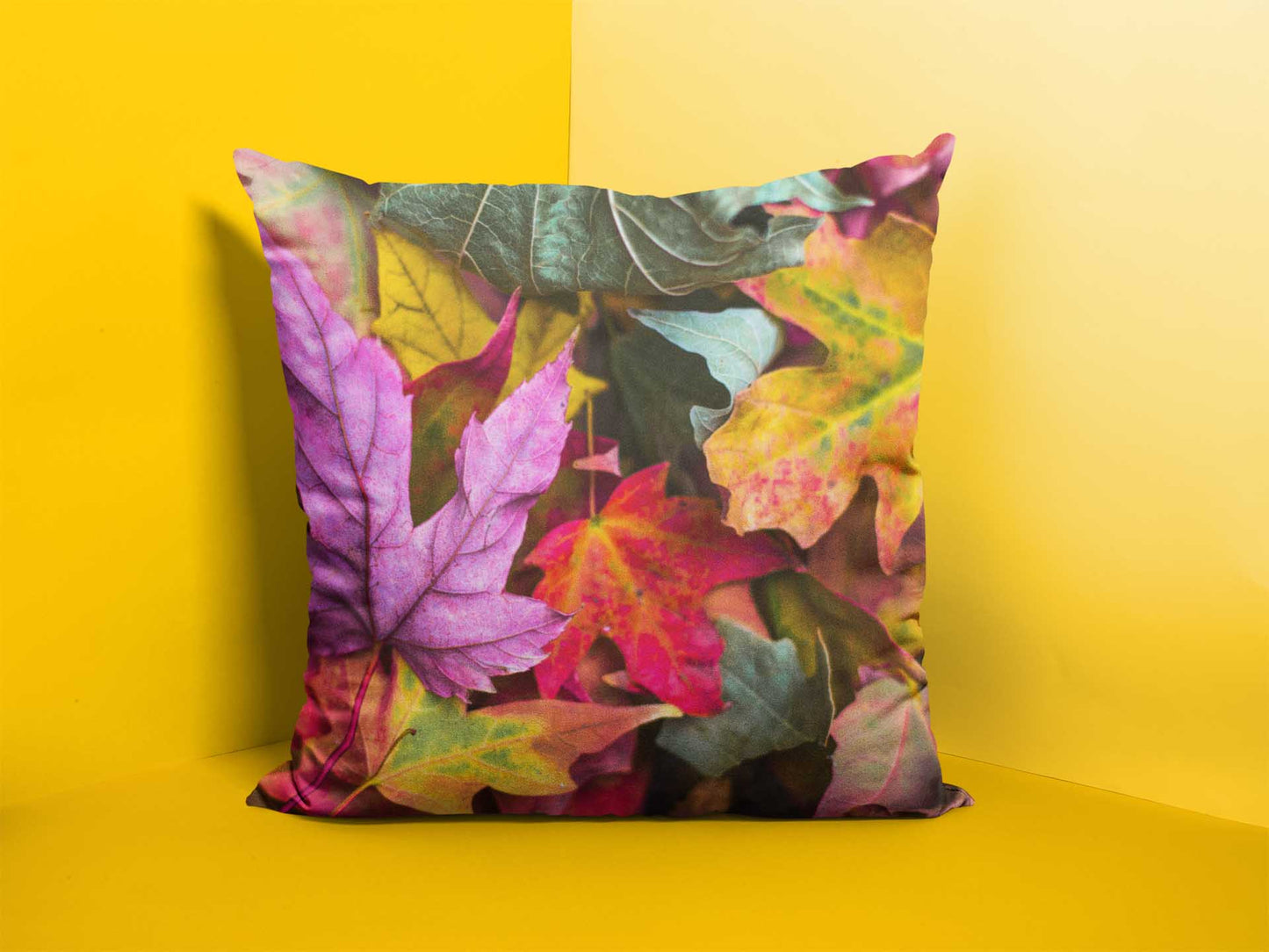 Autumn Leaves Cushion Cover Trendy Home