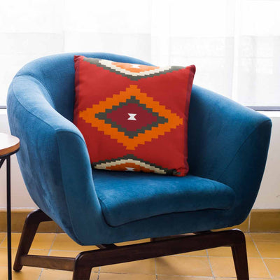 Printed - Azure's Jewel Cushion Cover Trendy Home